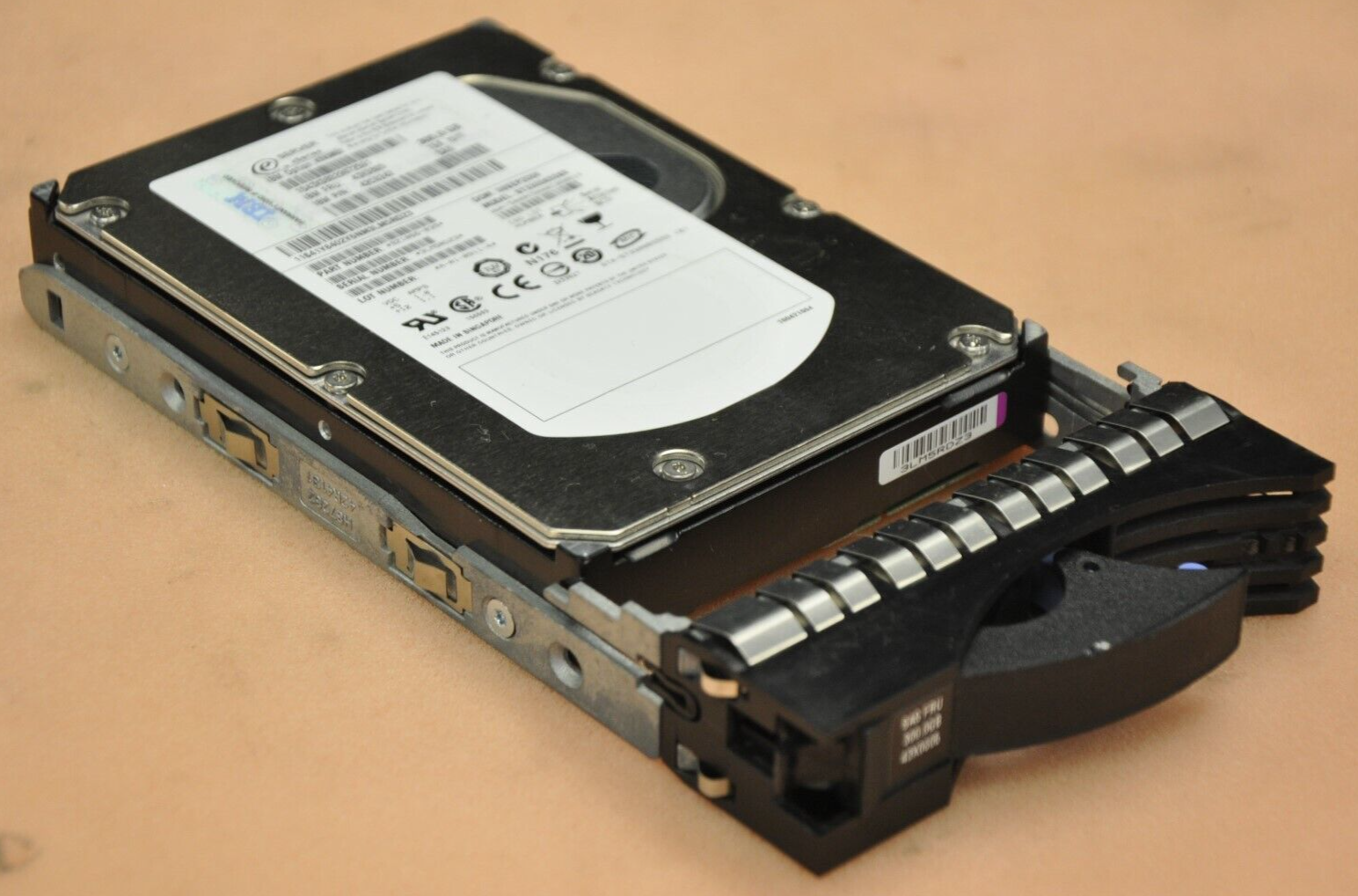IBM 300GB 15K SAS 3.5 inch Hot Swap Hard Drive + Caddy 43X0805 43X0802 42C0242