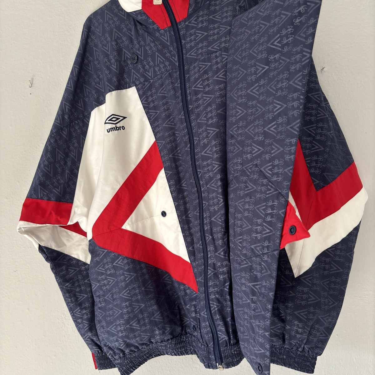 1990 1992 90s England Umbro Retro Vintage Training Soccer