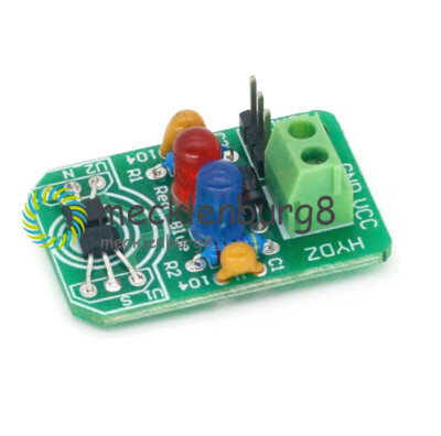 Hall magnetic sensor magnetic detection pole resolver North and South Detection