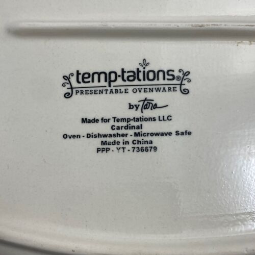Temptations by Tara Cardinal Serving Trays | 13 in | Christmas Holly | Set of 2 - Picture 2 of 8