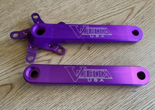 Support de fourche Odyssey NOS old school bmx mi vintage violet