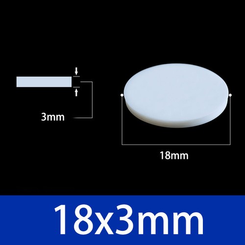 Round Silicone Rubber Sheet Seal Gaskets Dia 5mm-150mm Thick 1/1.5/2/3/4/5mm - Picture 92 of 176