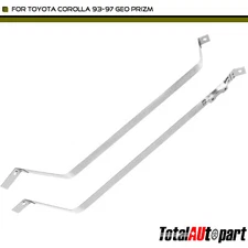 New Set of 2 Fuel Tank Strap for Toyota Corolla Geo Prizm 1993-1997 L4 1.6L 1.8L