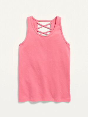 Old Navy Kid Girls Fitted Racerback Tank Top Size XL Plus