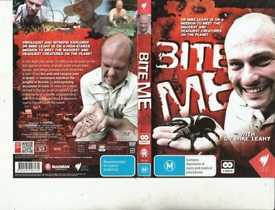 Bite Me-With Dr Mike Leahy-Virologist-[8 Episodes-2 DVD]-2012-Adventure ML-2 DVD