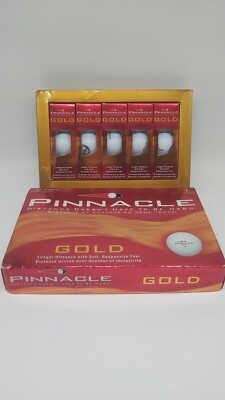 Pinnacle Gold Distance 30x Golf Bälle / 12x Wilson Golfbälle 3xTop Flite