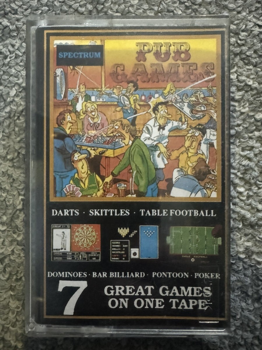 TheClub(7.16迄) Zx Spectrum Pub Games 7 Games 48k 128k +2 | eBay UK