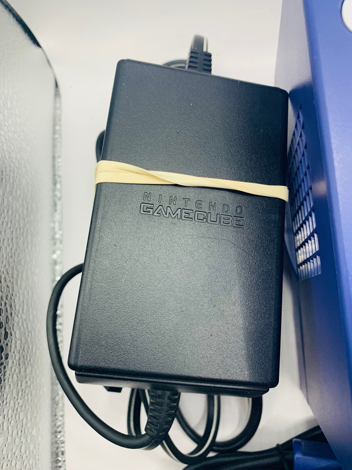 Nintendo GameCube Indigo Console OEM Bundle Controller Cables DOL001