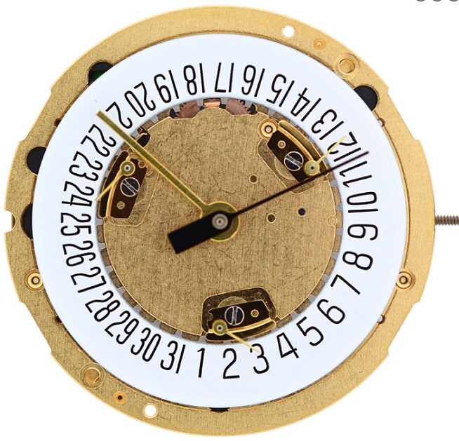 Watch Quartz Movement ETA 251.272/274 Chronograph Date at 6