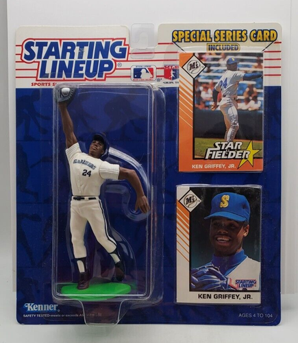 KEN GRIFFEY, JR. 1993 KENNER STARTING LINEUP, Factory Sealed, Hall of Fame - Picture 2 of 8