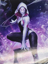 Spider Man Gwen Custom Art Trading Card Marvel Comics Toy Game Venom