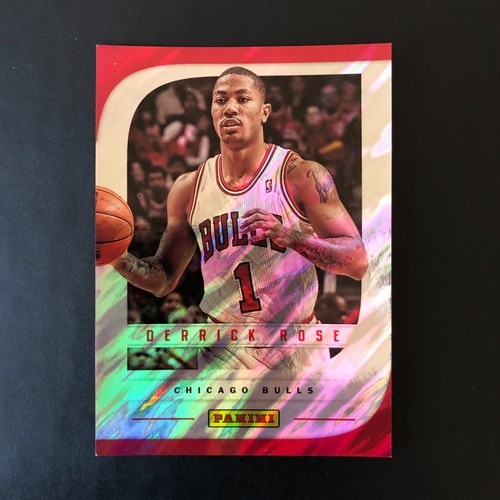 2013 Panini National Convention Derrick Rose #10 Lava Flow Short Print Foil