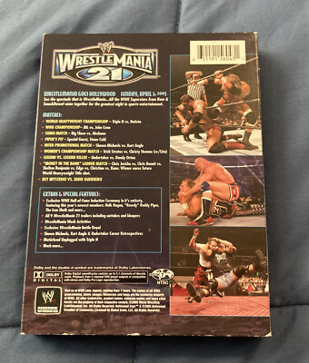 WWE - Wrestlemania 21: Wrestlemania Goes Hollywood (DVD, 2005, 3