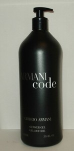 armani code shower gel 1 liter