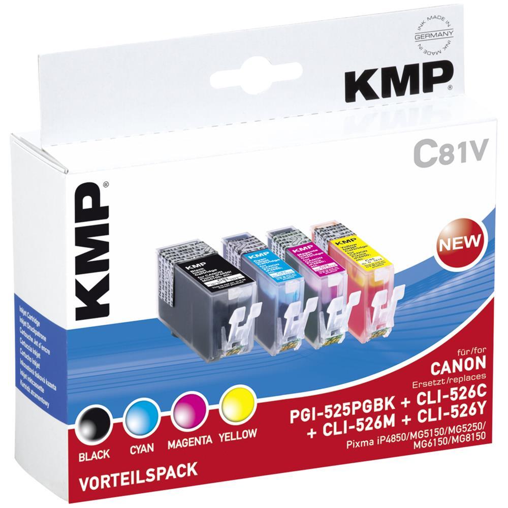 ПРОМО-ПАКЕТ KMP C81V BKCMY КОМП M PGI-525CLI-526 - 15130050 3790₽