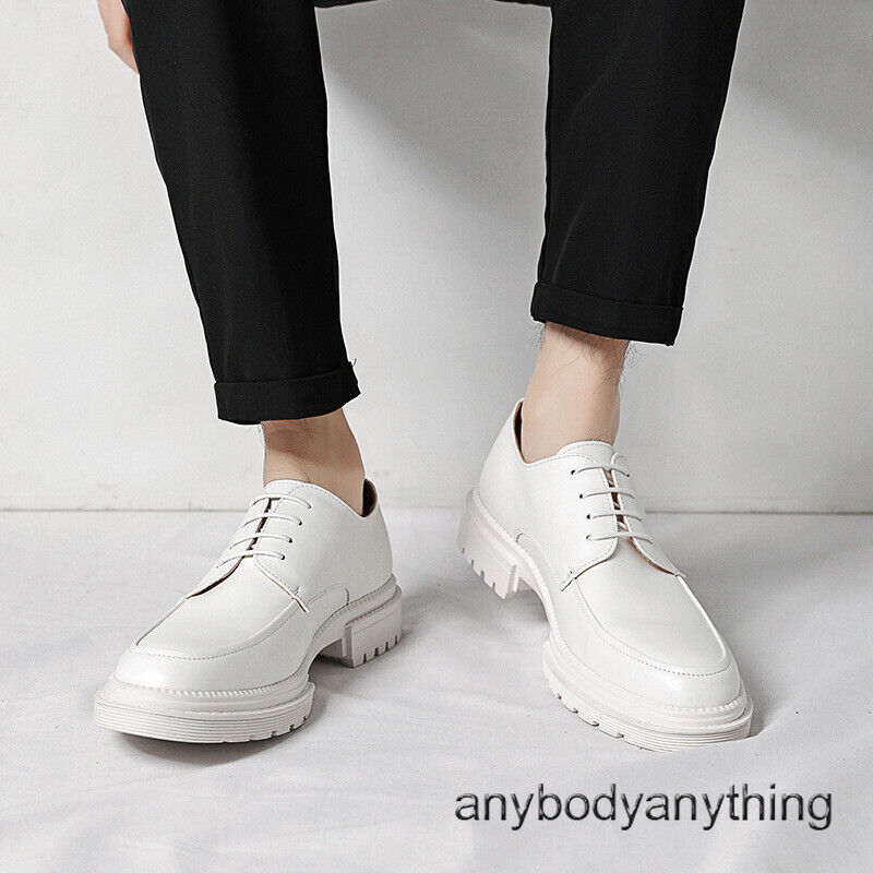 SAOLA Scarpe Oxford bianche stringate da uomo business stile britannico formali matrimonio festa taglia