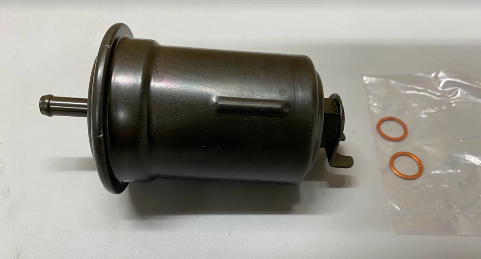 Filtro de combustible Bosch - 71526 / FEH1-13-480 - para Mazda 626 2,0 L 1986-1987 Foto 3 de 4