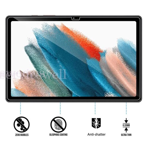 Full Tempered Glass Screen Protector For Samsung Galaxy Tab A9 Plus / A8 10.5" - Picture 7 of 18