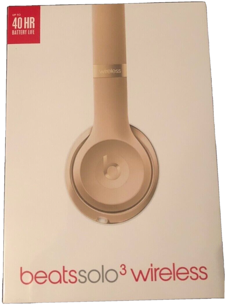 Beats Solo 3 Wireless On-Ear Headphones Apple W1 Chip Earph