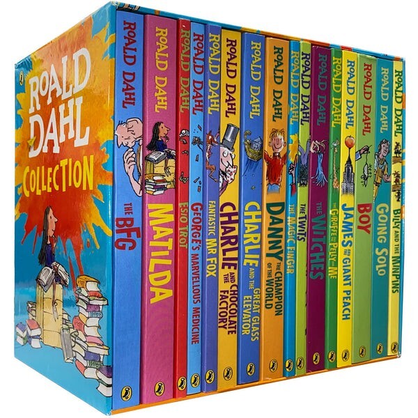 Roald Dahl Collection (ORIGINAL ED) 18 Books Set Enormous