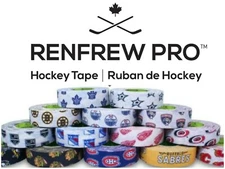 Renfrew Pro Hockey Tape - NHL Teams - Canucks, Oilers, Canadiens and more
