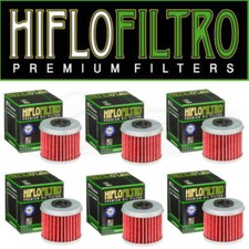 FITS Honda TRX450 R (Kick Start)  06-13 HiFlo Oil Filters HF116 x6