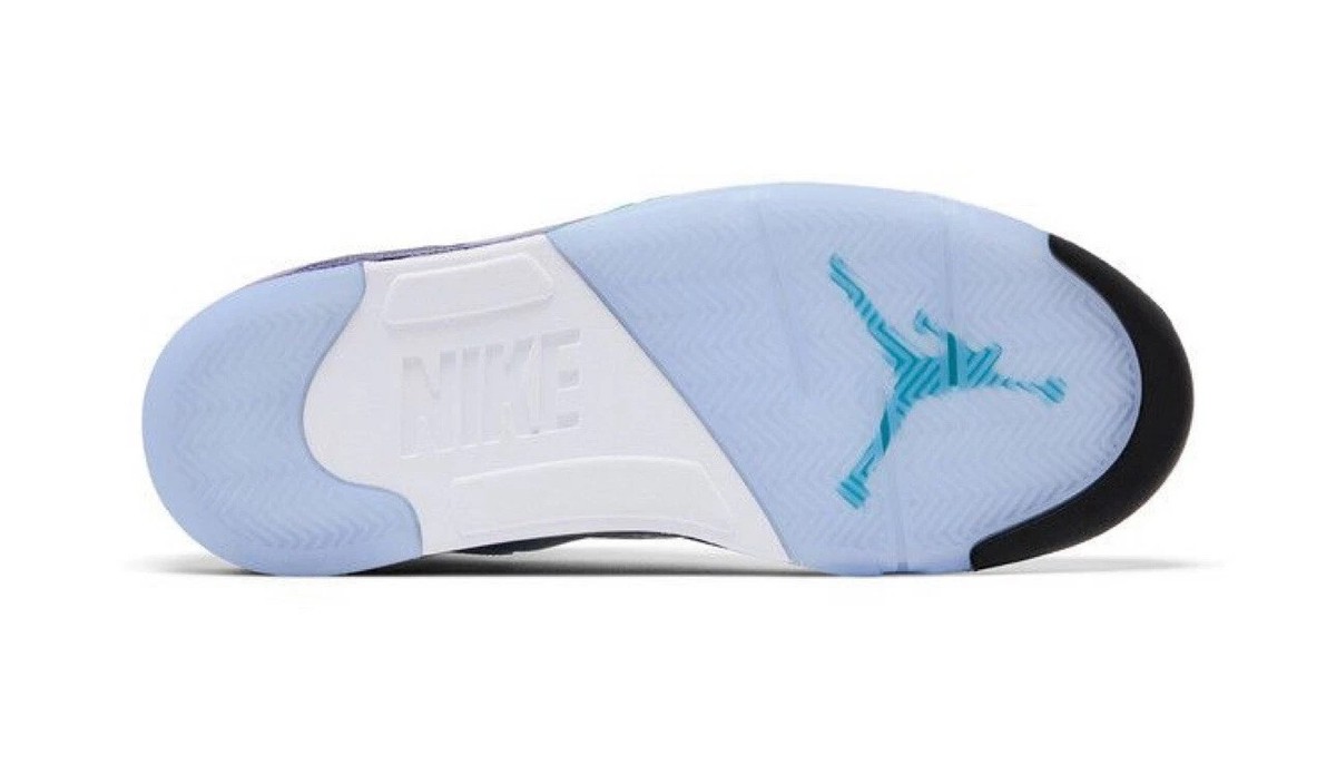 Air Jordan 5 ホワイト/パープル Nike Air Jordan 5 Retro Alternate Bel-Air Size 12.5. DB3335