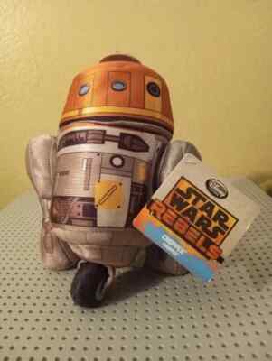 DISNEY STORE STAR WARS REBELS CHOPPER C1-10P ASTROMECH DROID 8'' PLUSH W/ Tag
