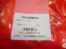 PAIR AMPHENOL AHSP P/N NDAAFF-0001  1M QSFP-QSFP APE22250010PG0