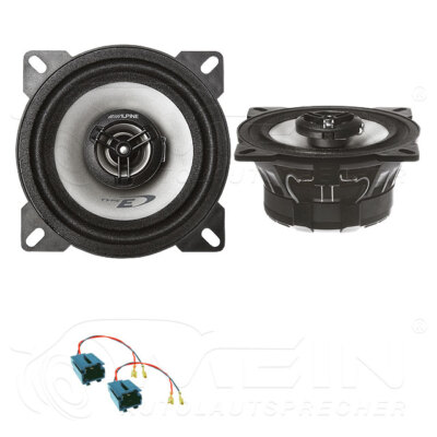 ALPINE LAUTSPRECHER für PEUGEOT 206 CC Cabrio 2000-2007 Heck Hinten 180W #AIUX
