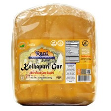 Rani Kolhapuri Gur Jaggery 1kg 2.2lbs