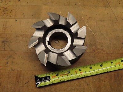 Protostar 120mm ish HSCo 8 flute shell mill slab mill 40mm arbor 8% Cobalt