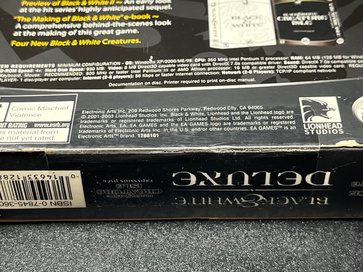 Black & White Deluxe (PC, 2003) for sale online | eBay