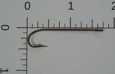 100 MUSTAD & SON #2 FLY THING CARLISLE LONG SHANK FISHING HOOKS NEW YORK 3191 A