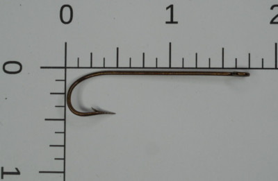 100 Ami Da Pesca O. Mustad & Son 7724 Misura 3, Bronzati, Forgiati, Made In Norway, Per Luccio