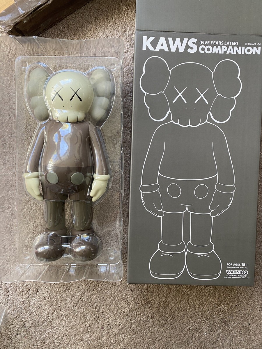 KAWS × Medicom Toy #5 Companion Brown KAWS - Five Years Later Companion (Brown) for Sale | Artspace