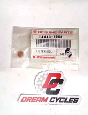 NOS GENUINE Kawasaki OEM Oil Filter 1987-2000 VN1500 1990-2000 ZG1200 14043-1056