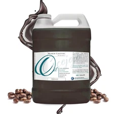 Jamaican Black Castor Seed Oil 128 oz Pure Natural Black Castor Oil Partially...