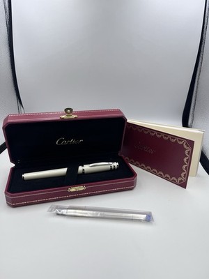 Cartier Trinity de Cartier Weißlack Tintenroller