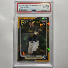 2024 Bowman Chrome Sapphire Edition - Paul Skenes #31 Gold /50 (RC) PSA 10