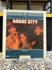 Dodge City CED Electronic Disc Laser Disc CED 20th Century Fox