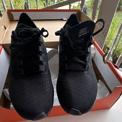 Nike Zoom Pegasus 37 Men s Athletic Sneakers Black Low Top Lace-Up New w/ Box