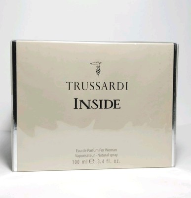  TRUSSARDI INSIDE FOR WOMEN EDP 100 ML 3.4 OZ  SEALED DISCONTINUED