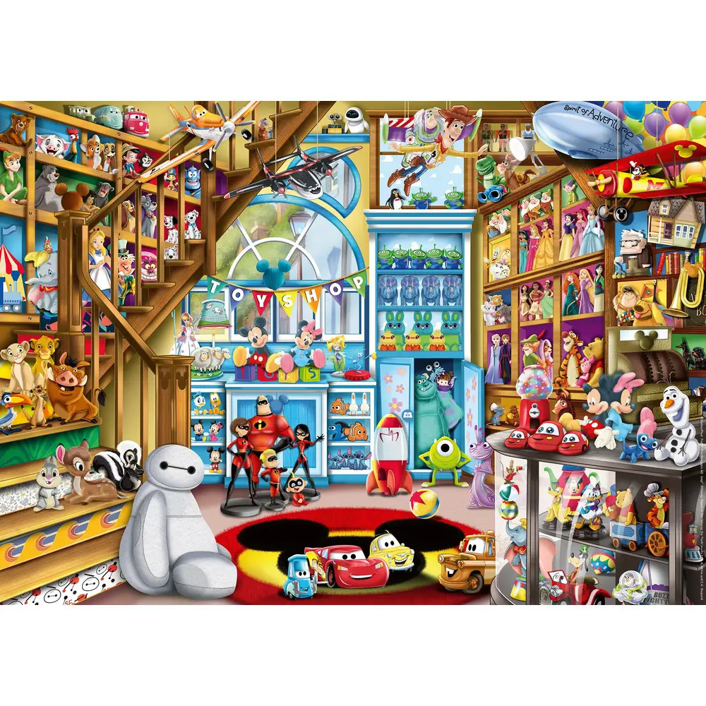 Erwachsenenpuzzle 1000 Teile - Disney Classics - Im Spielzeugladen - Bild 4