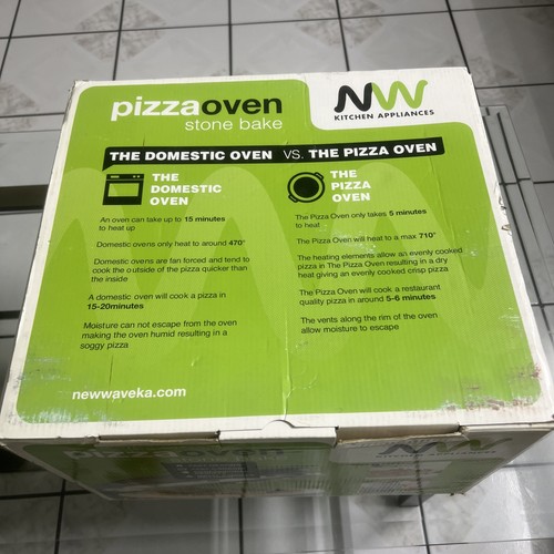 New Wave Oven Electric Authentic Stone Baked Pizza