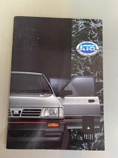 Kia Pride 1994 Update UK Market Sales Brochure