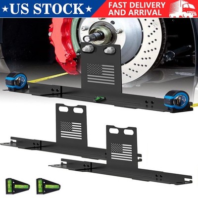 Wheel Alignment Tool Heavy Duty Toe Alignment Plates with Most Cars,Trucks,SUVs