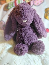 Jellycat BASHFUL PLUM BUNNY - Medium 12" - Retired
