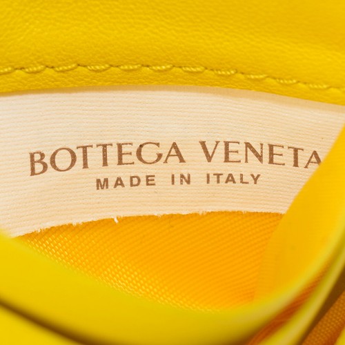 BOTTEGA VENETA Intrecciato Rubber Card Holder 579246 VBWL2 2671 Mirabelle - Picture 9 of 9