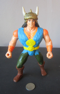 1992 Hasbro CONAN THE EXPLORER ACTION FIGURE Pull-string fist chopping action